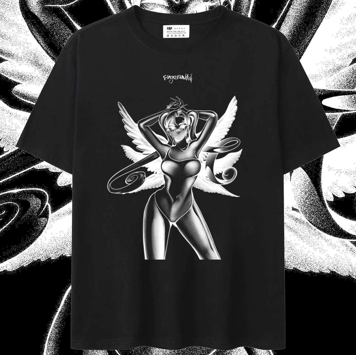 Tattsumi Angel "Moonshines Everything" Graphic Tee