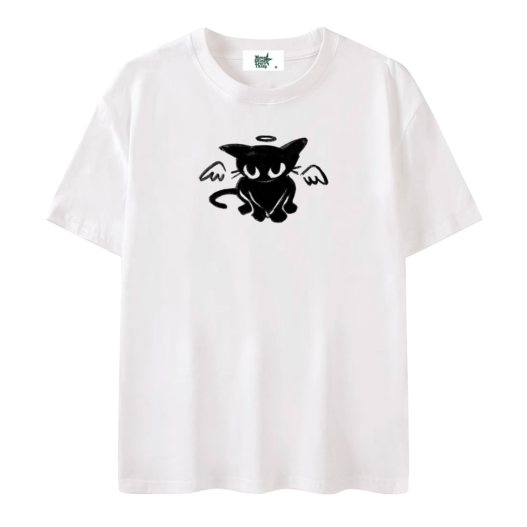 INK - the lucky black cat t-shirt (Angel)